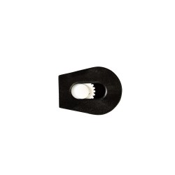 Зажим для шнура 4 мм KL  Чёрный + Белый (поштучно)  в Чистополье