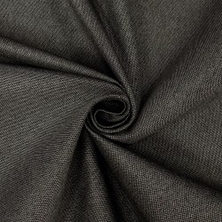 Ткань Рогожка (мебельная), цвет Тёмно-Серый (на отрез)  в Чистополье