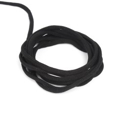 Шнур для одежды 4,5 мм, цвет Чёрный (на отрез)  в Чистополье