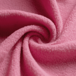 Флис Односторонний 130 гр/м2, цвет Розовый (на отрез)  в Чистополье