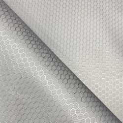 Ткань Оксфорд 300D PU Рип-Стоп СОТЫ, цвет Светло-Серый (на отрез)  в Чистополье