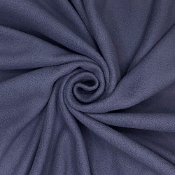 Ткань Флис Односторонний 130 гр/м2, цвет Темно-серый (на отрез)  в Чистополье