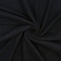 Флис Односторонний 130 гр/м2, цвет Черный (на отрез)  в Чистополье