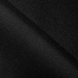 Прорезиненная ткань Оксфорд 600D ПВХ, Черный  в Чистополье, 340 г/м2, 359 руб