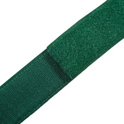 Контактная лента 40мм (38мм) цвет Зелёный (велькро-липучка, на отрез)  в Чистополье