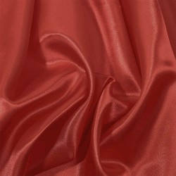 Ткань Атлас-сатин, цвет Красный (на отрез)  в Чистополье