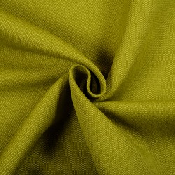 Ткань Рогожка (мебельная), цвет Зелёный (на отрез)  в Чистополье