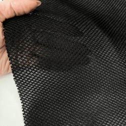 Сетка 3D трехслойная Air mesh 165 гр/м2, цвет Черный   в Чистополье