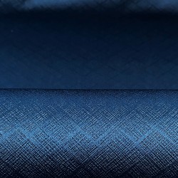 Ткань Блэкаут для штор светозатемняющая 100% &quot;Орнамент Синий&quot; (на отрез)  в Чистополье